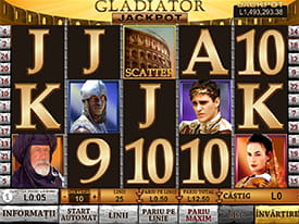 Gladiator slot furnizor Playtech