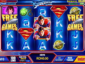 Seria Superman de la Playtech